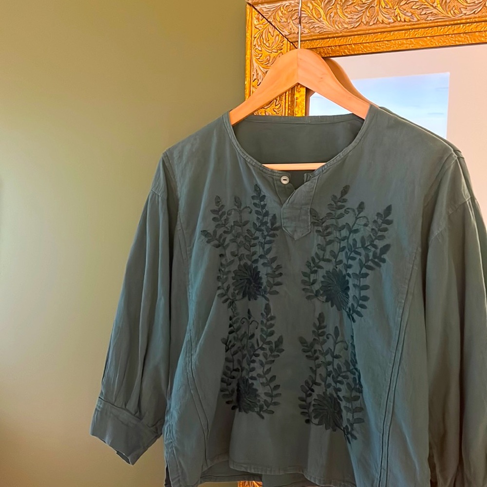 Vintage Embroidered Top